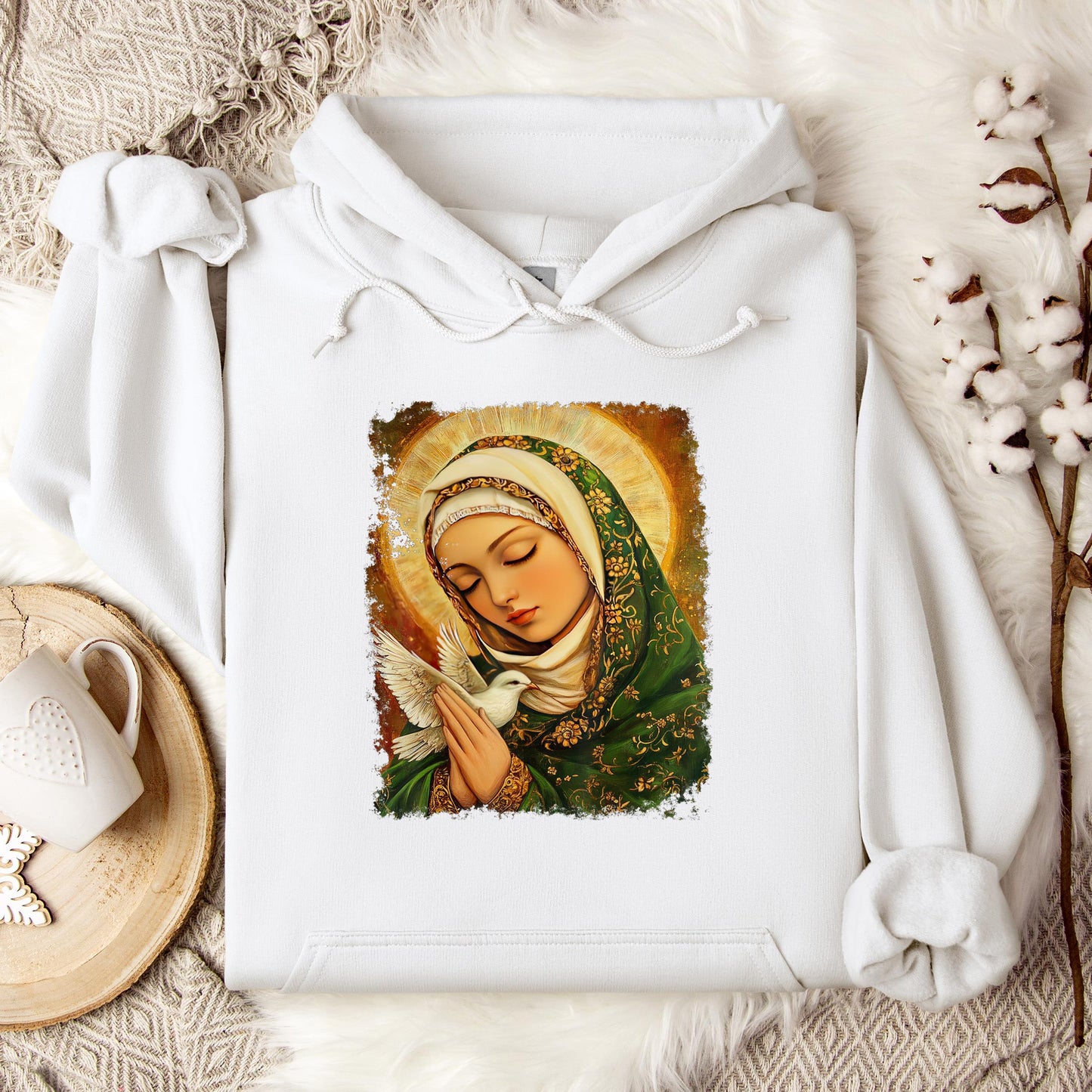 The Holy Virgin Mary 109 Hoodie