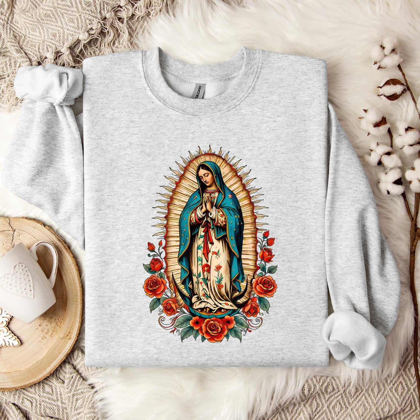 The Holy Virgin Mary 10 Sweatshirt