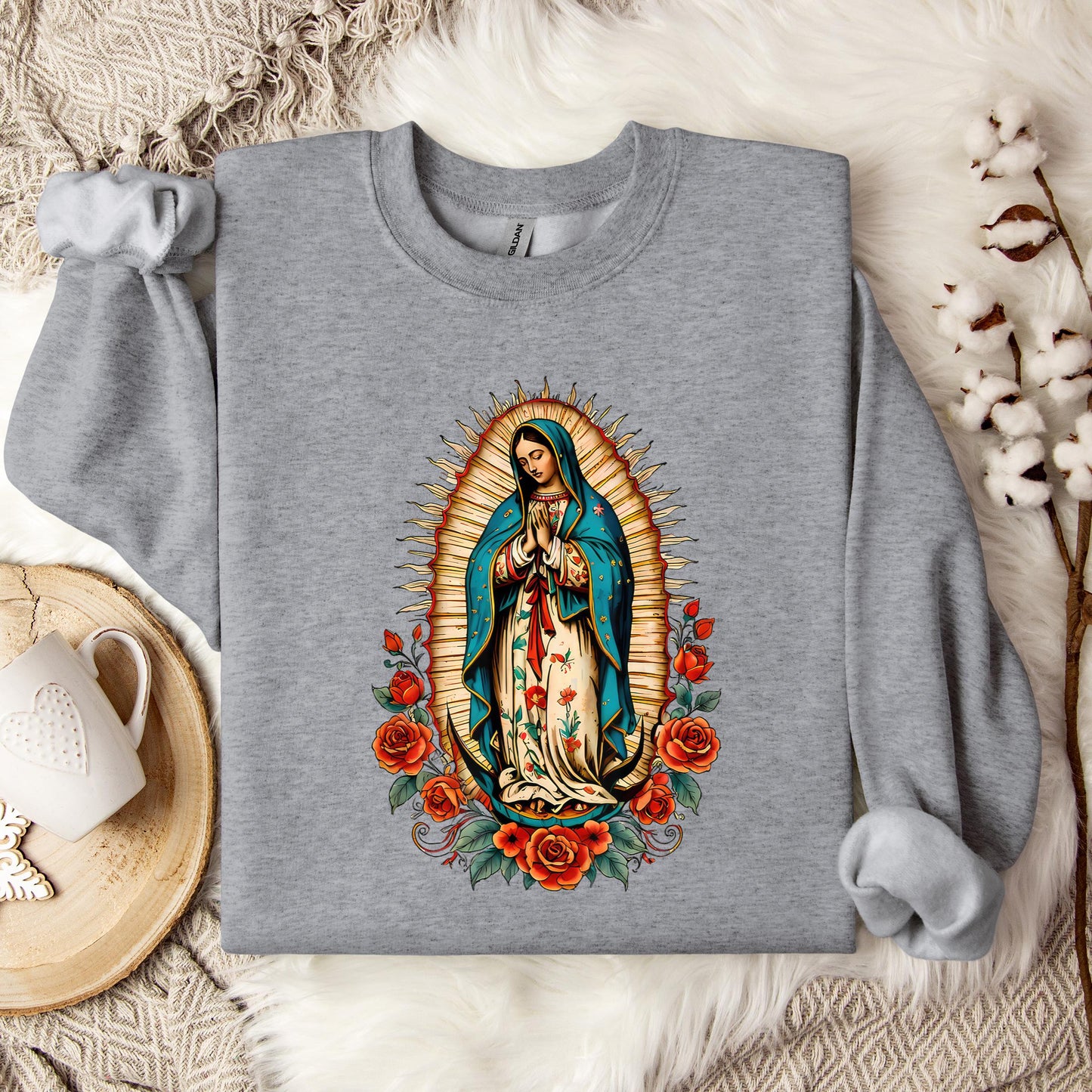 The Holy Virgin Mary 10 Sweatshirt