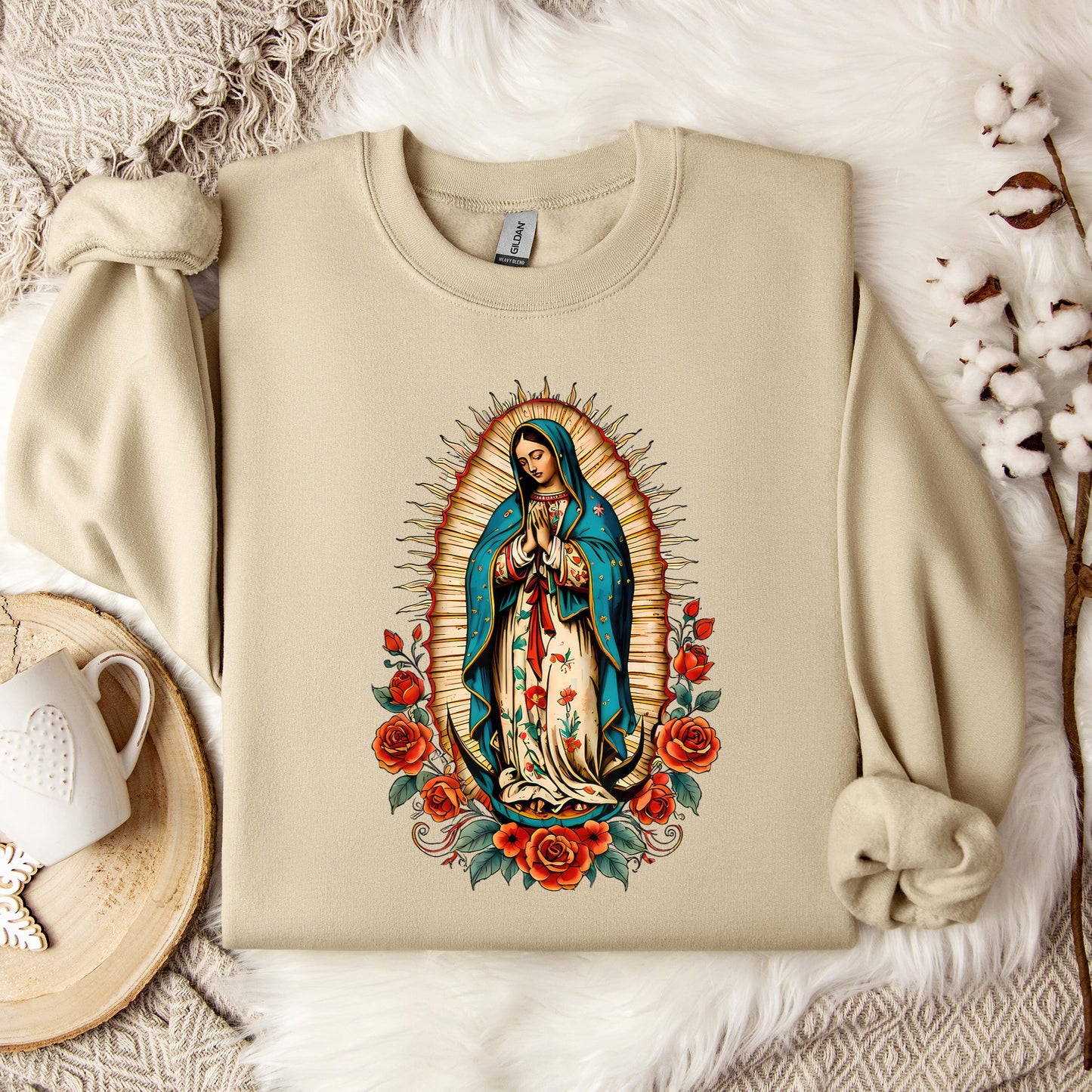 The Holy Virgin Mary 10 Sweatshirt