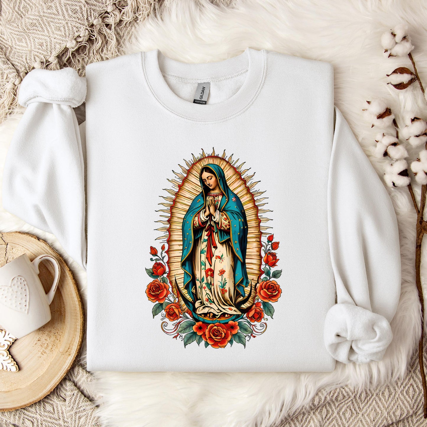 The Holy Virgin Mary 10 Sweatshirt