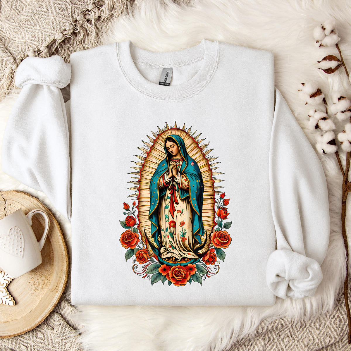 The Holy Virgin Mary 10 Sweatshirt