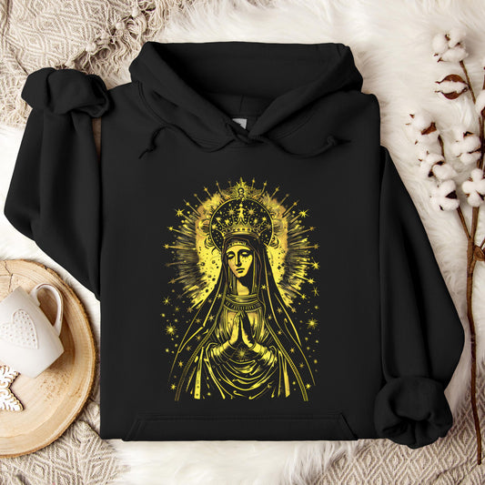 The Holy Virgin Mary 110 Hoodie