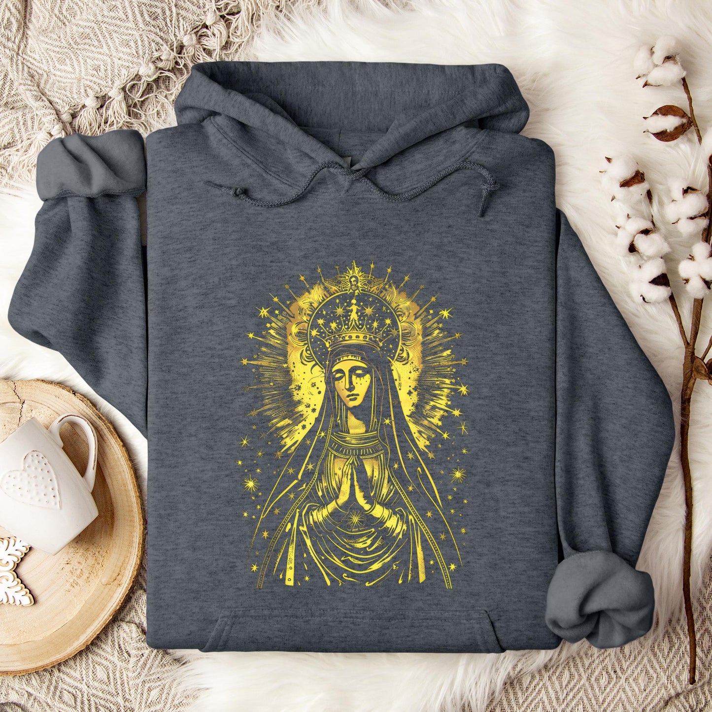 The Holy Virgin Mary 110 Hoodie
