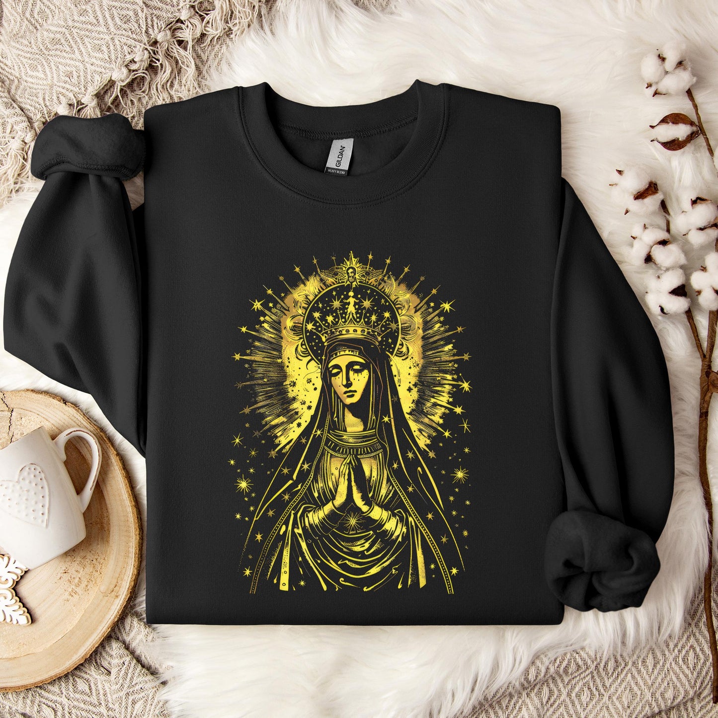 The Holy Virgin Mary 110 Sweatshirt