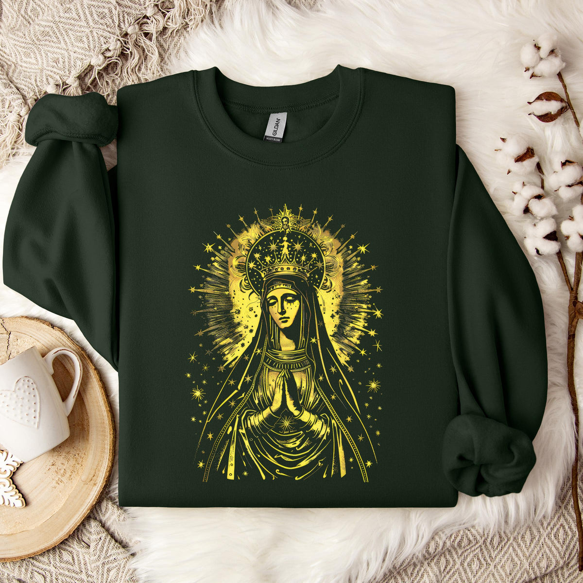 The Holy Virgin Mary 110 Sweatshirt
