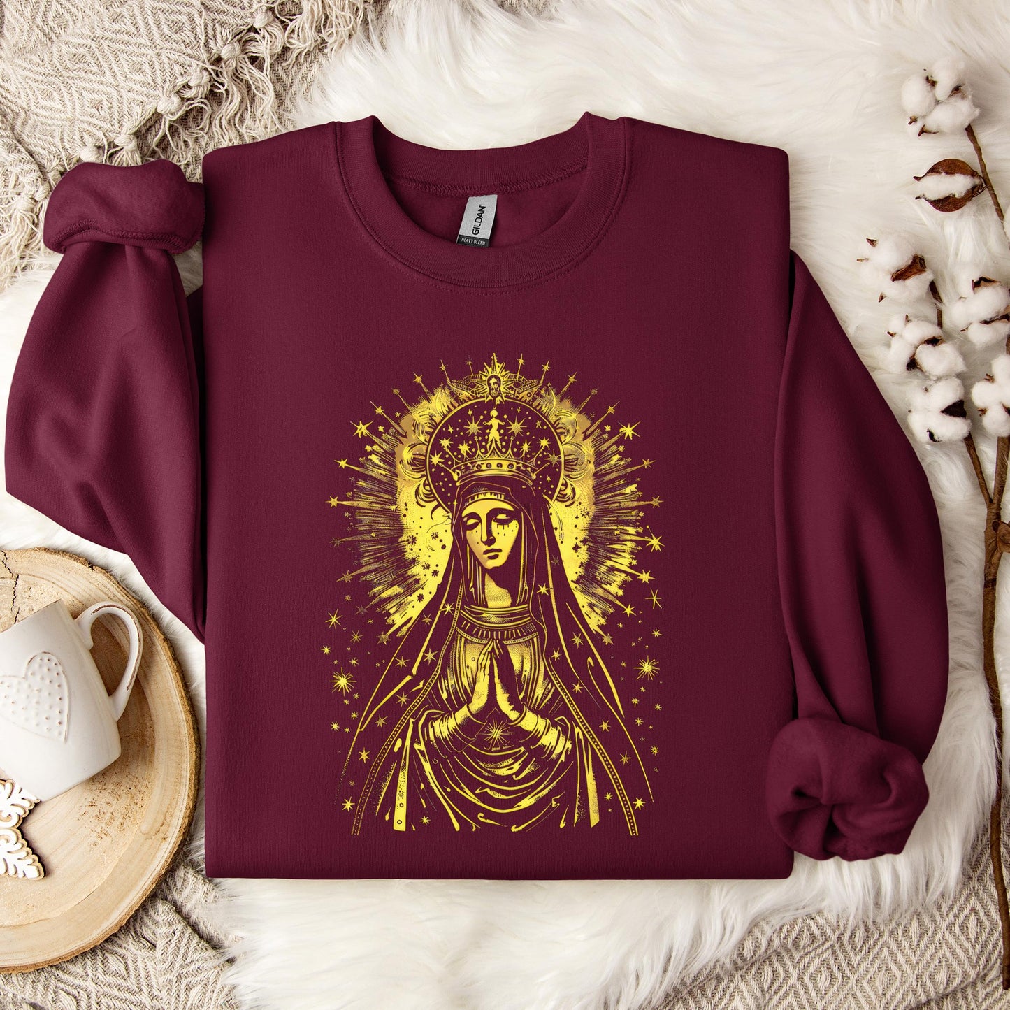 The Holy Virgin Mary 110 Sweatshirt