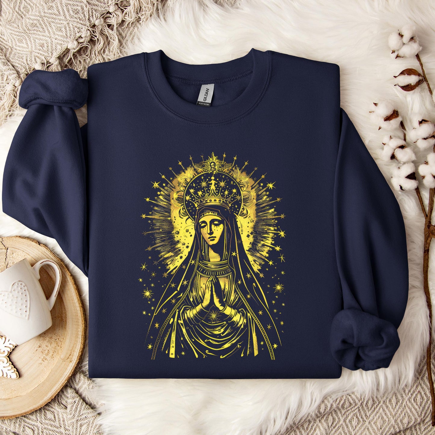 The Holy Virgin Mary 110 Sweatshirt