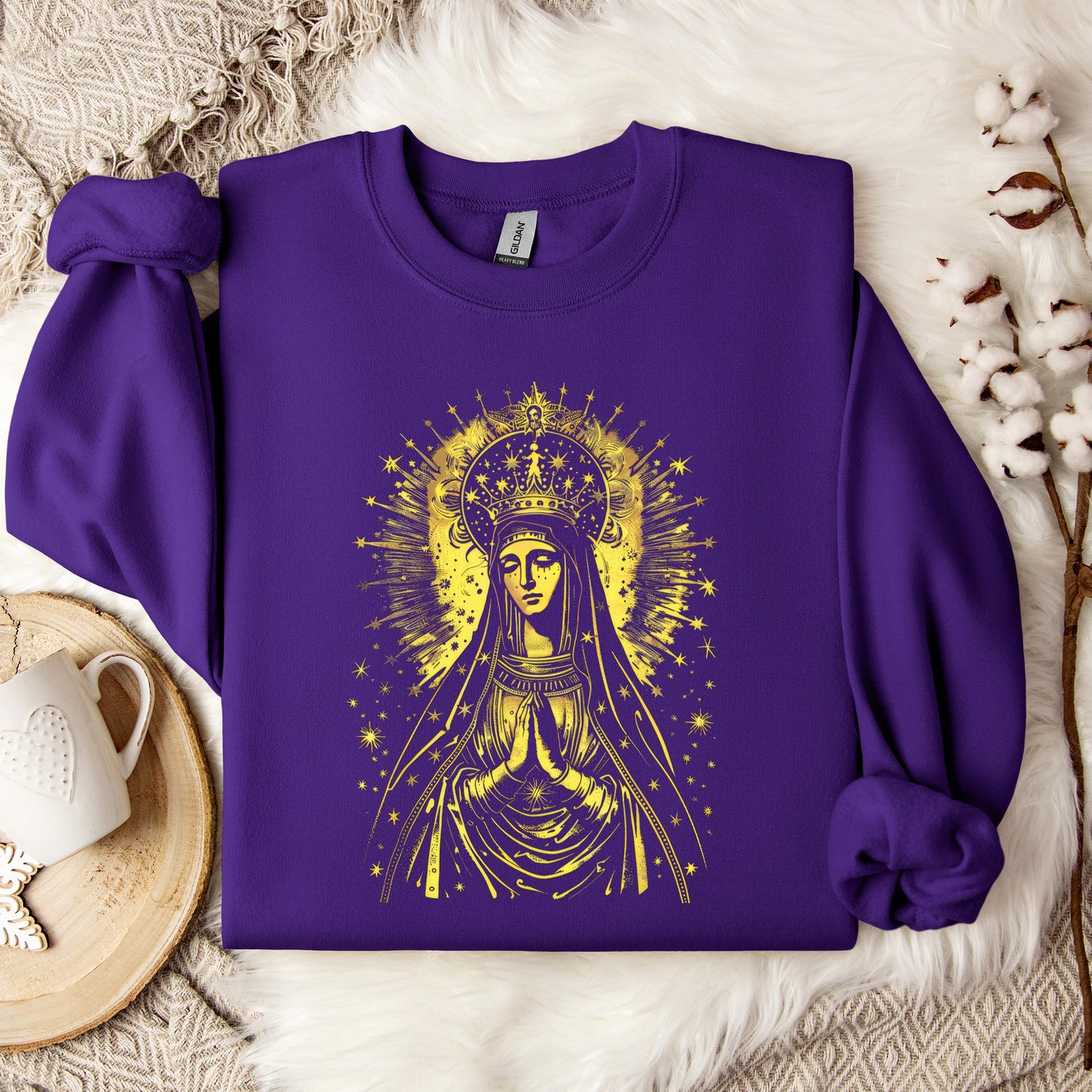The Holy Virgin Mary 110 Sweatshirt