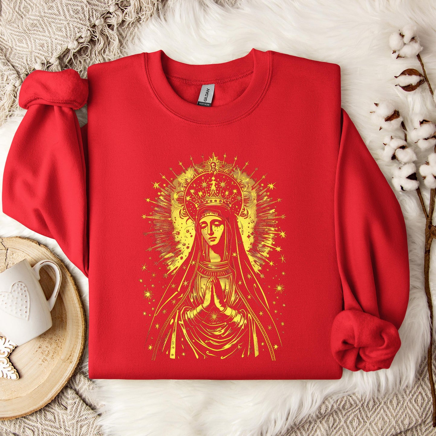 The Holy Virgin Mary 110 Sweatshirt
