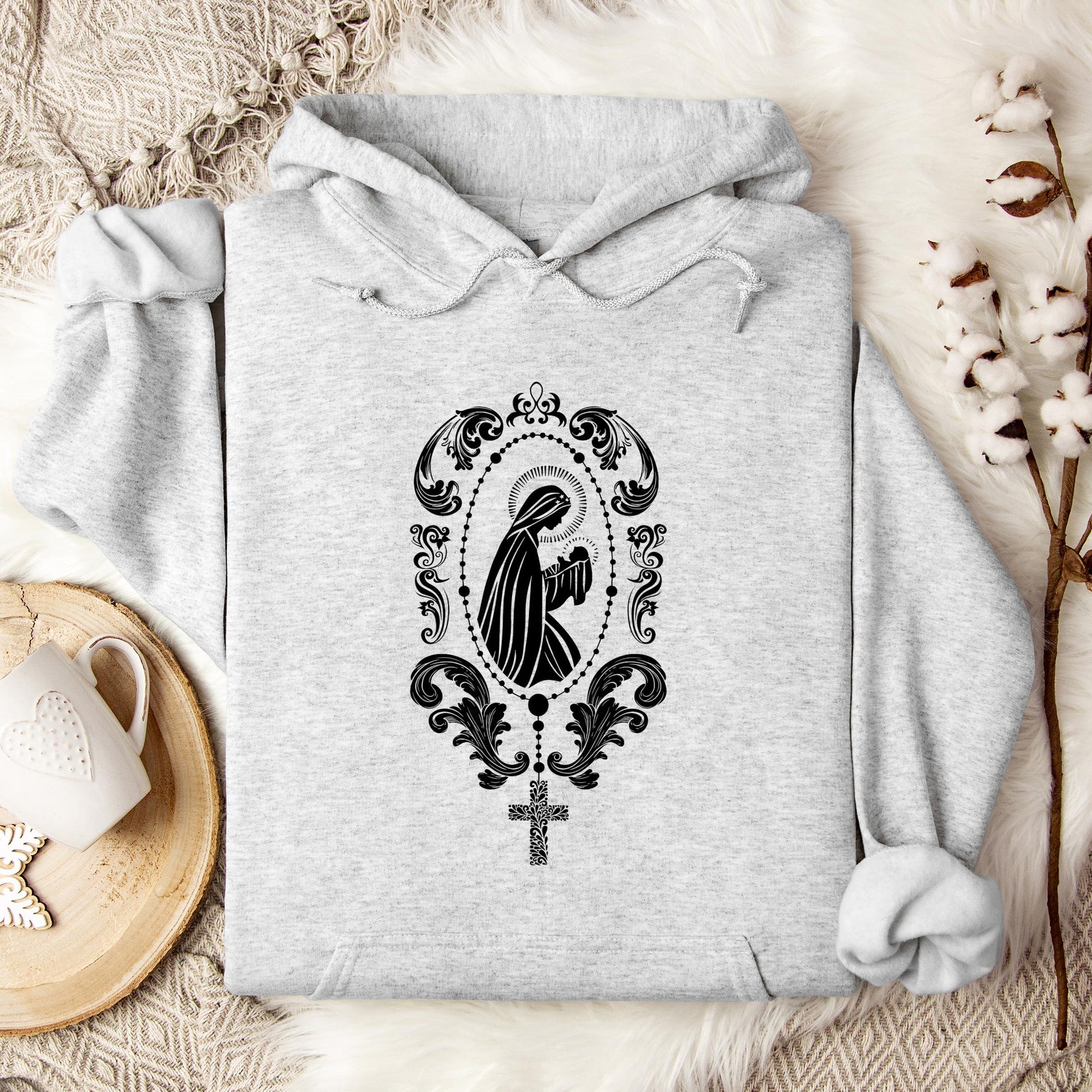 The Holy Virgin Mary 111 Hoodie