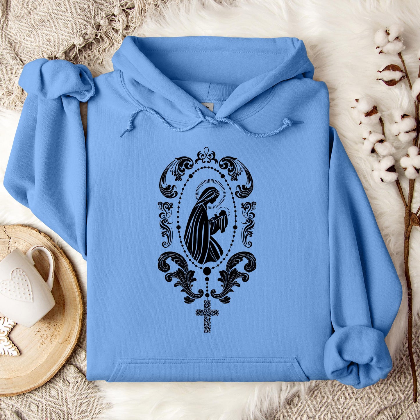 The Holy Virgin Mary 111 Hoodie