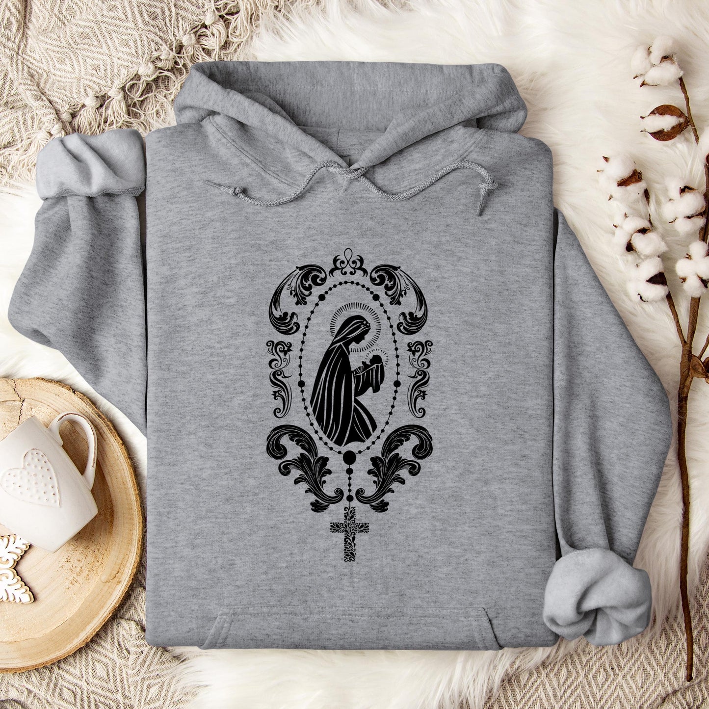 The Holy Virgin Mary 111 Hoodie
