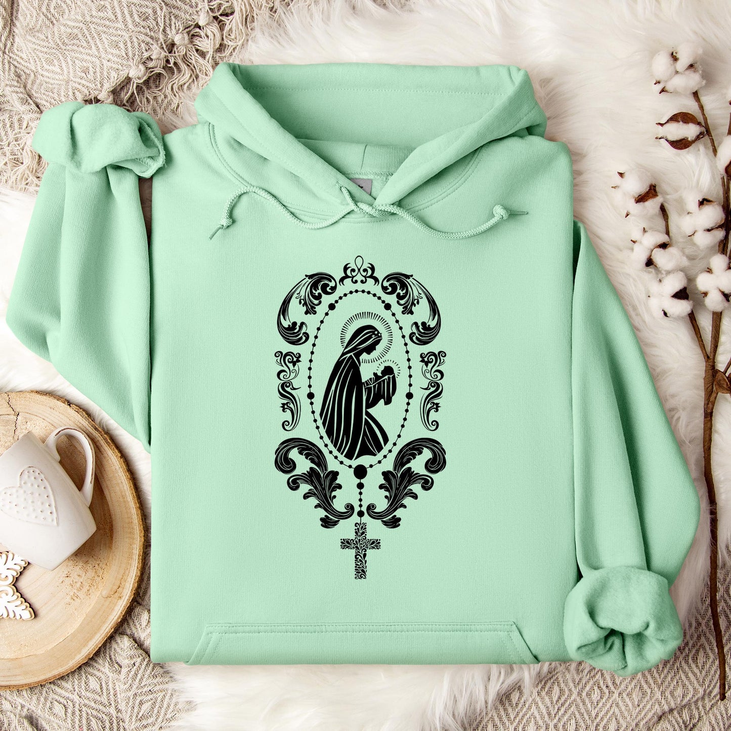 The Holy Virgin Mary 111 Hoodie