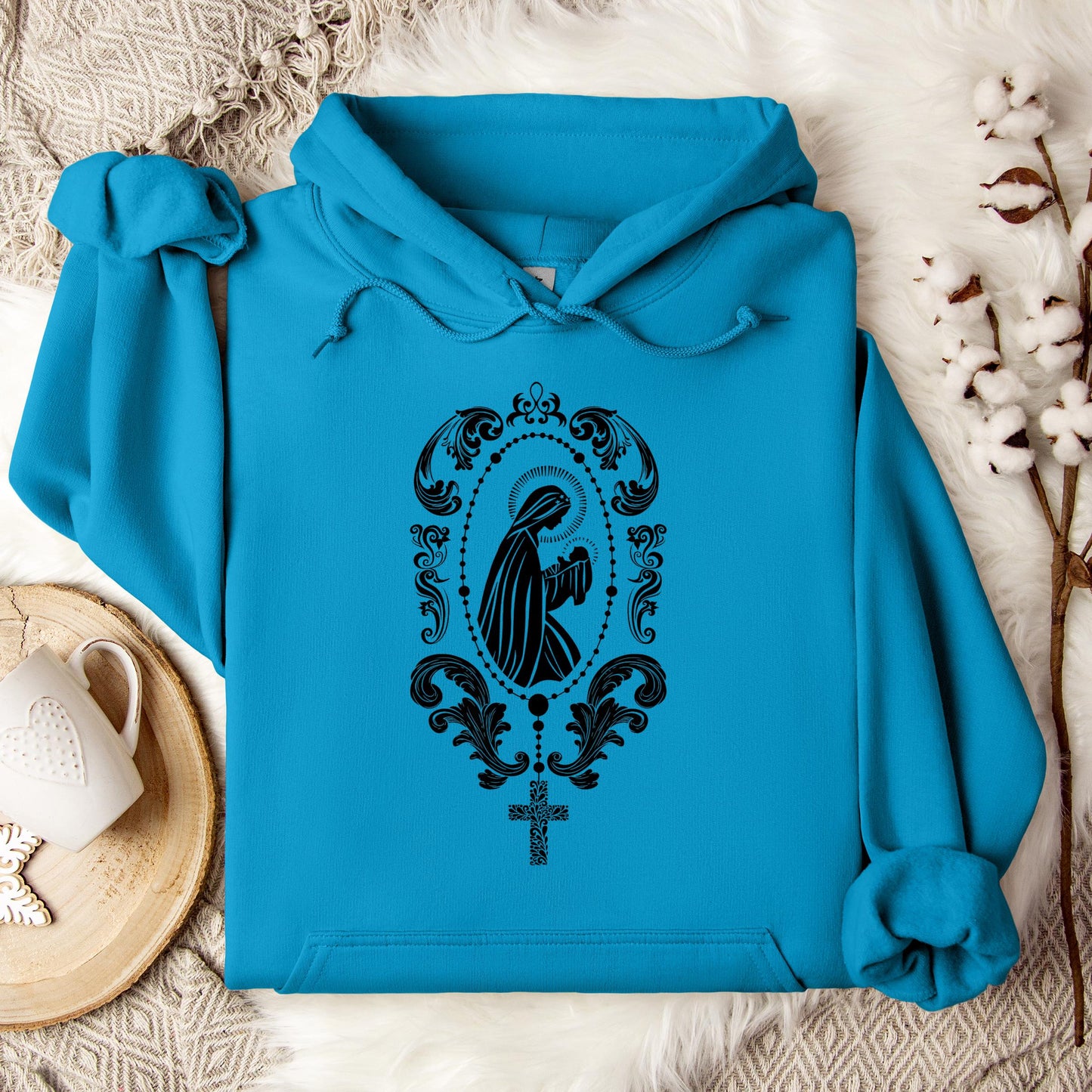 The Holy Virgin Mary 111 Hoodie