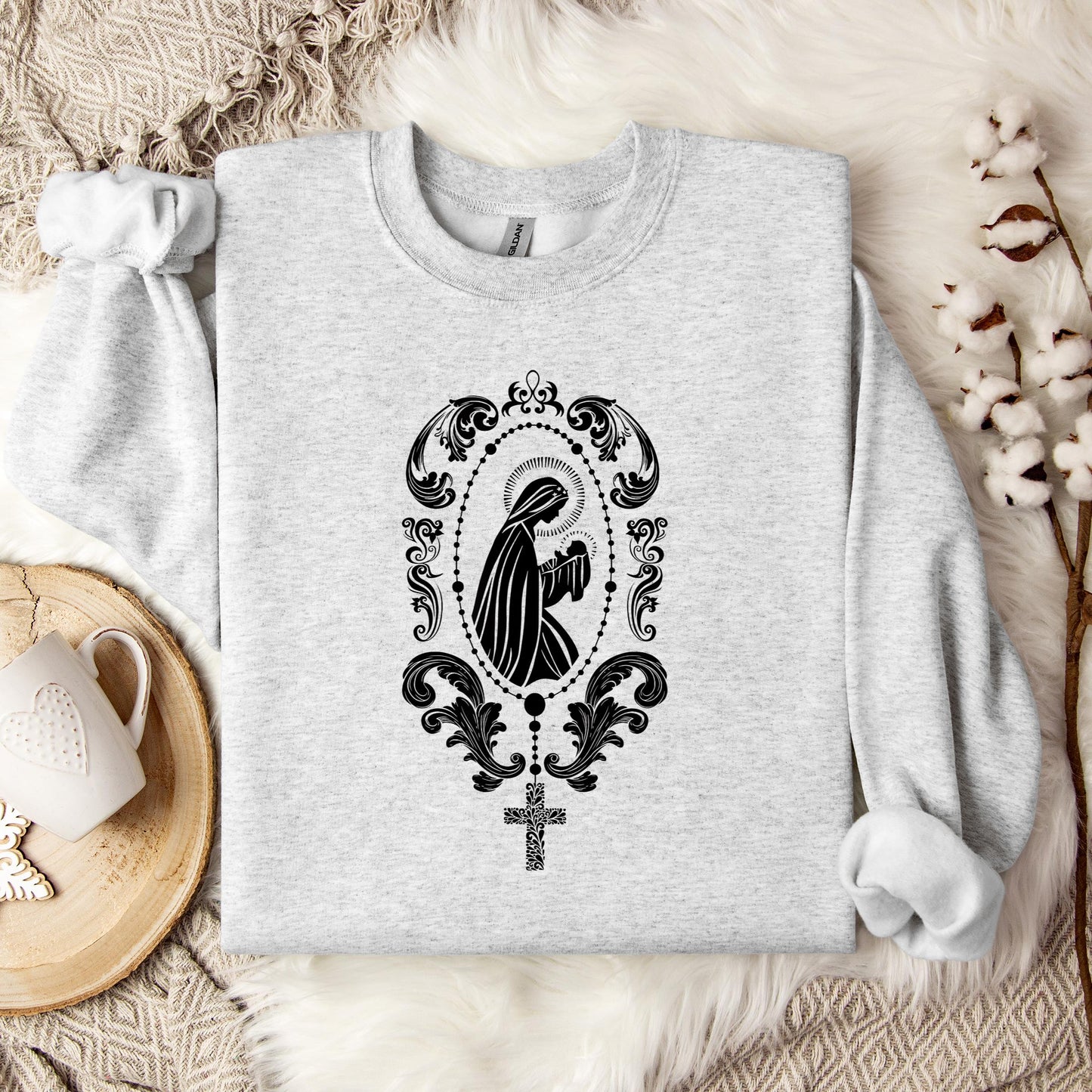 The Holy Virgin Mary 111 Sweatshirt