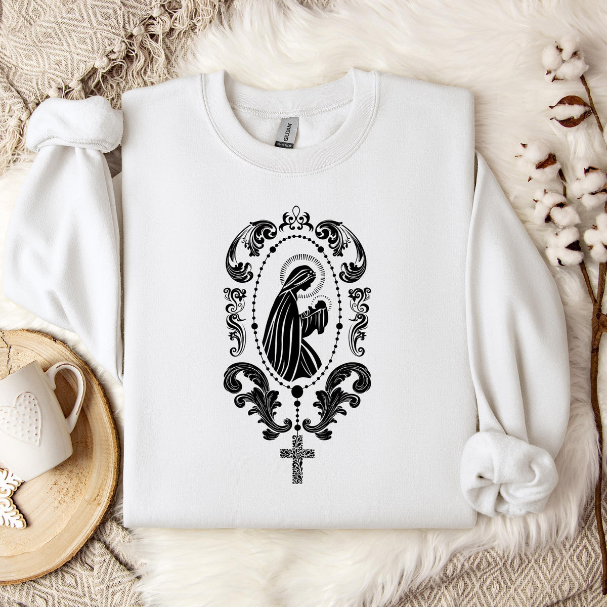 The Holy Virgin Mary 111 Sweatshirt