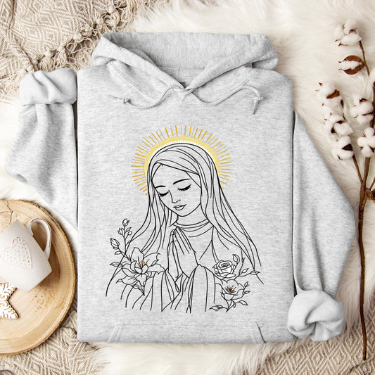 The Holy Virgin Mary 112 Hoodie