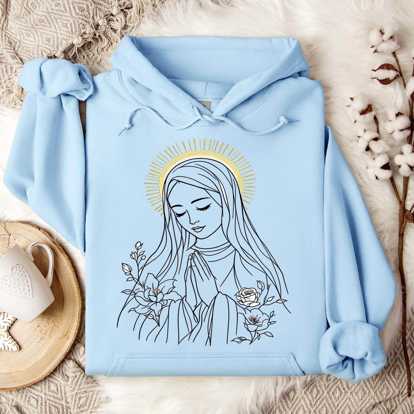 The Holy Virgin Mary 112 Hoodie