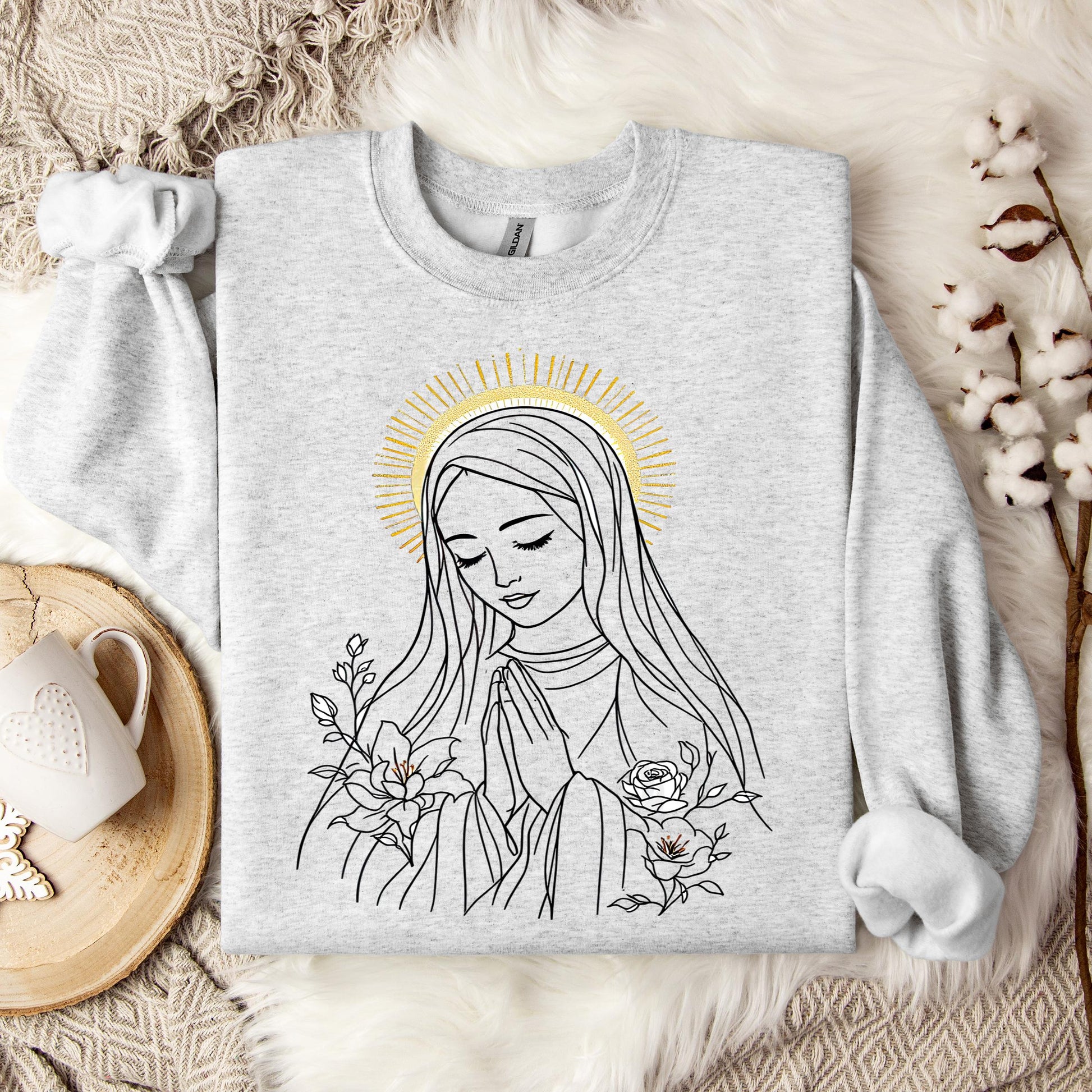 The Holy Virgin Mary 112 Sweatshirt