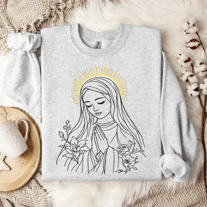 The Holy Virgin Mary 112 Sweatshirt