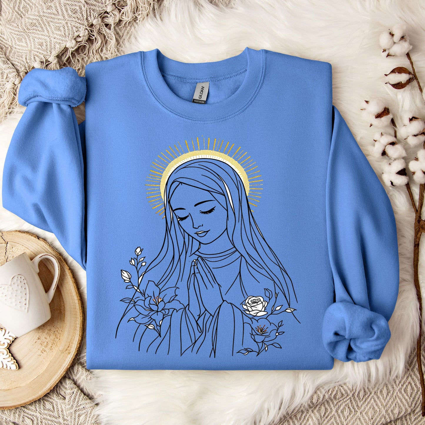 The Holy Virgin Mary 112 Sweatshirt