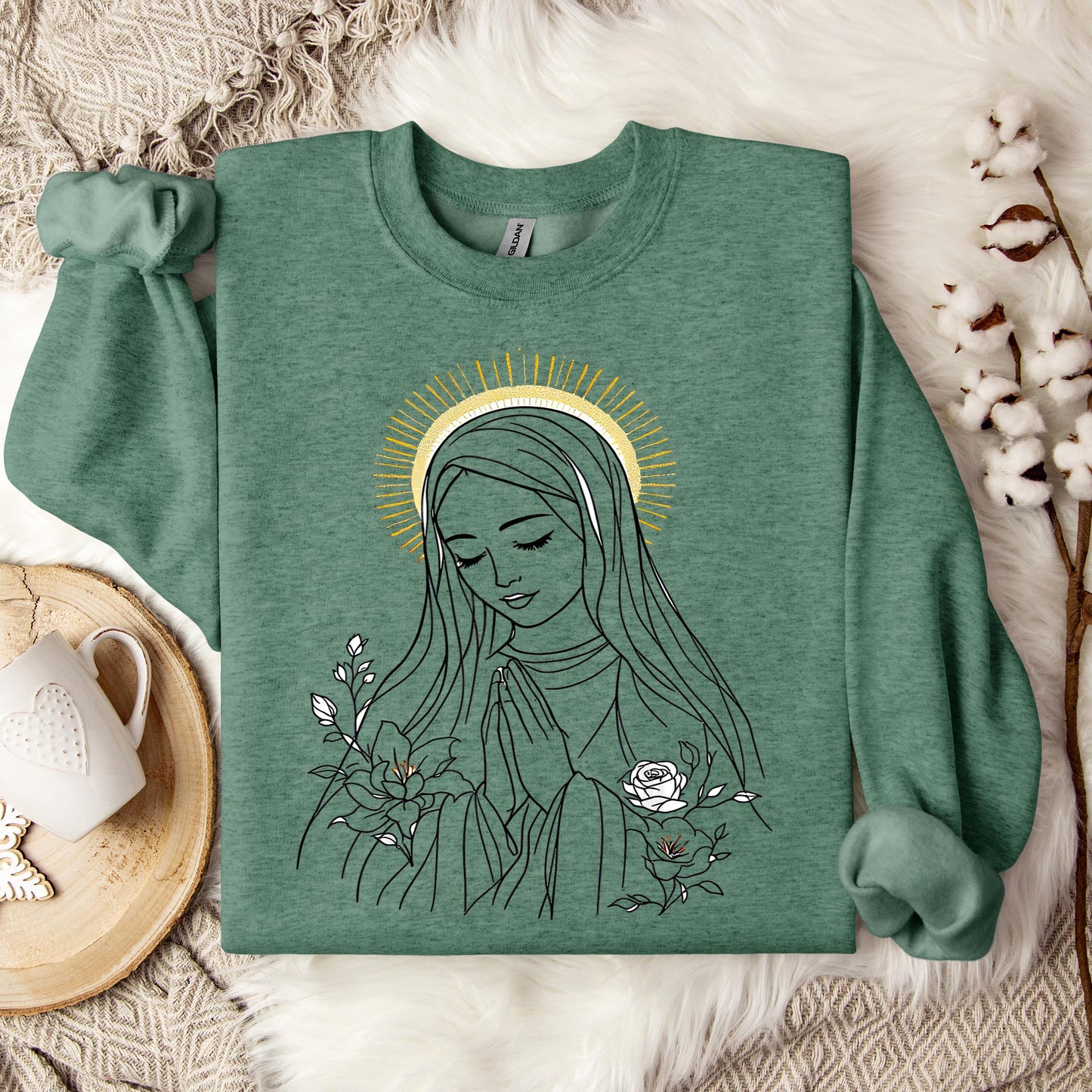 The Holy Virgin Mary 112 Sweatshirt