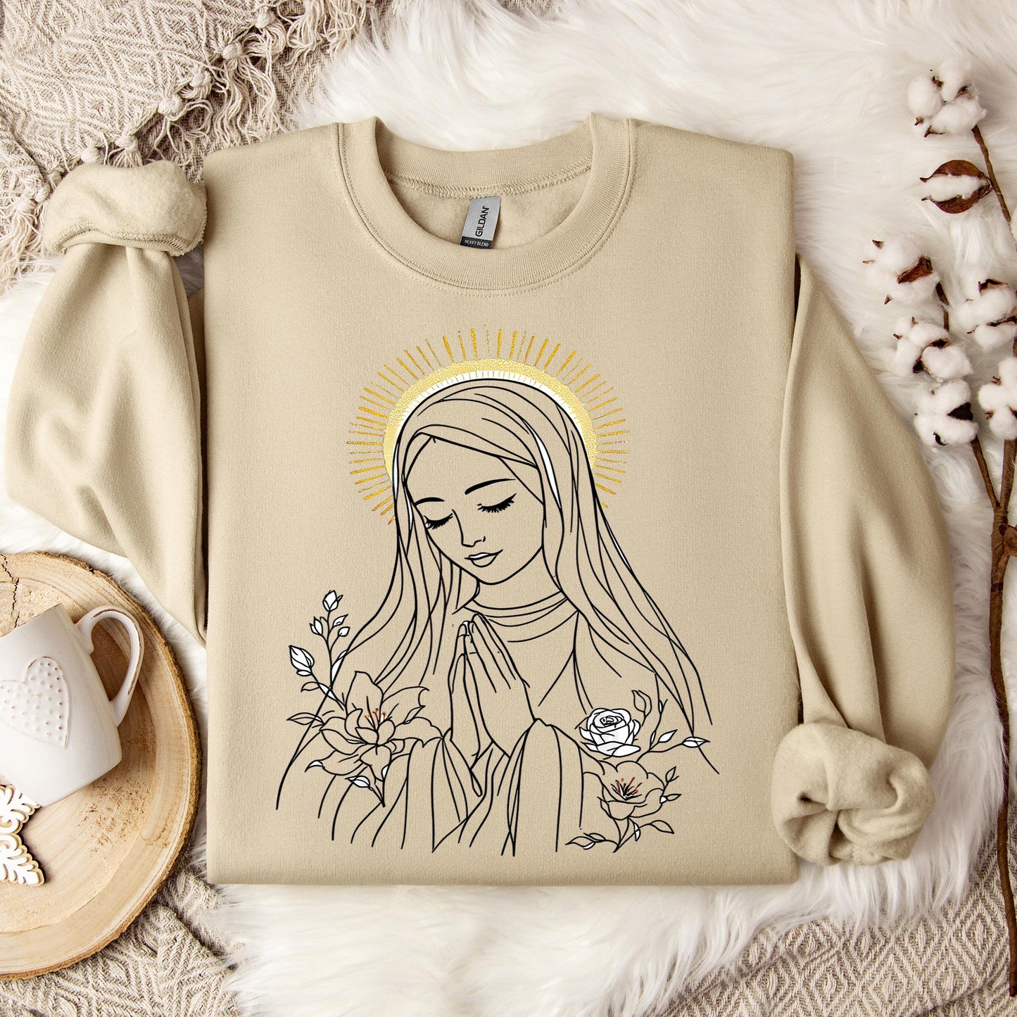 The Holy Virgin Mary 112 Sweatshirt