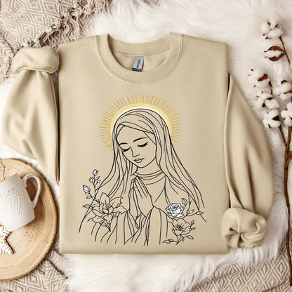 The Holy Virgin Mary 112 Sweatshirt