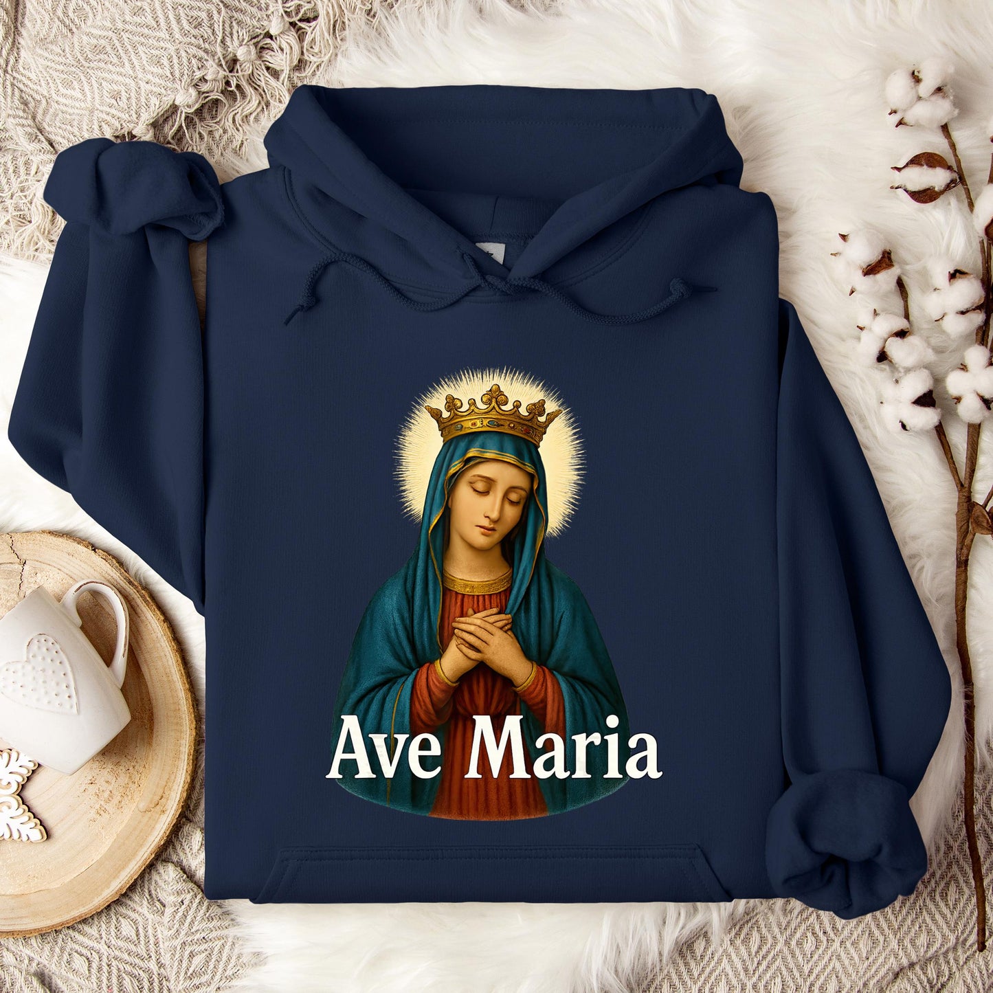 The Holy Virgin Mary 114 Hoodie