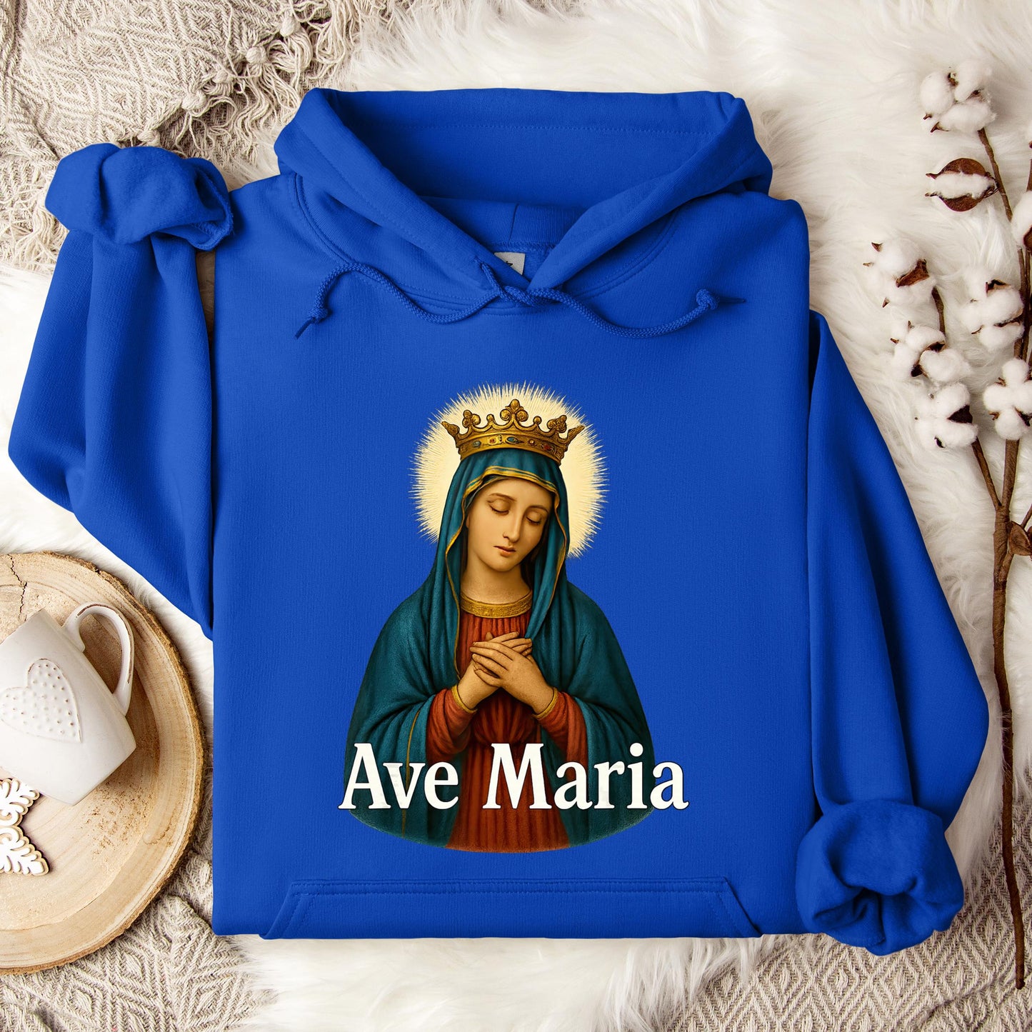 The Holy Virgin Mary 114 Hoodie