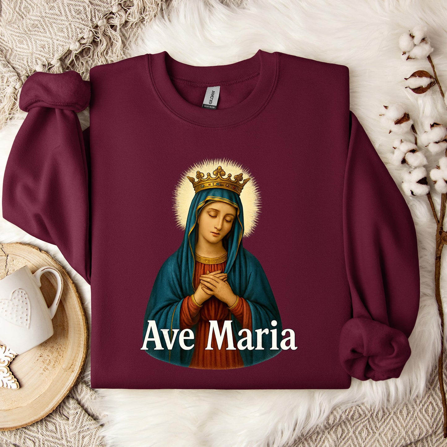 The Holy Virgin Mary 114 Sweatshirt