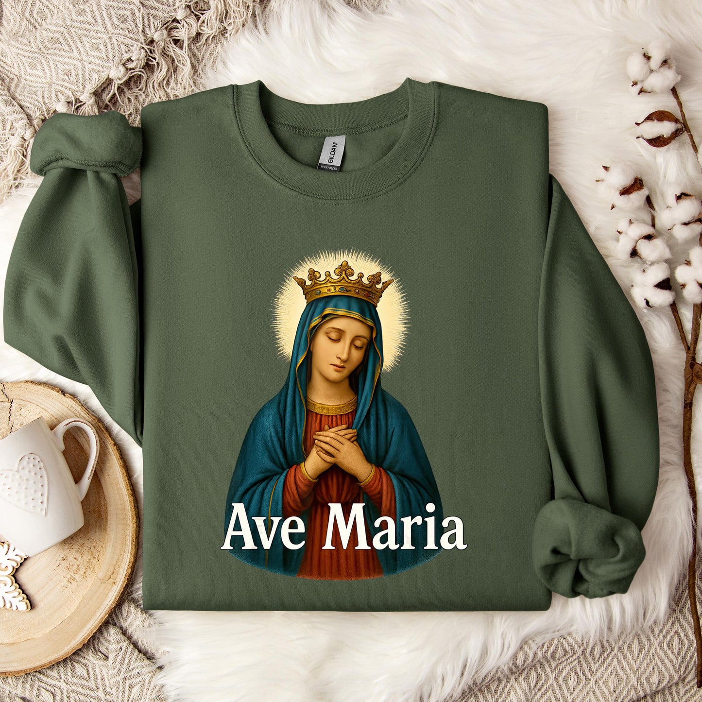 The Holy Virgin Mary 114 Sweatshirt
