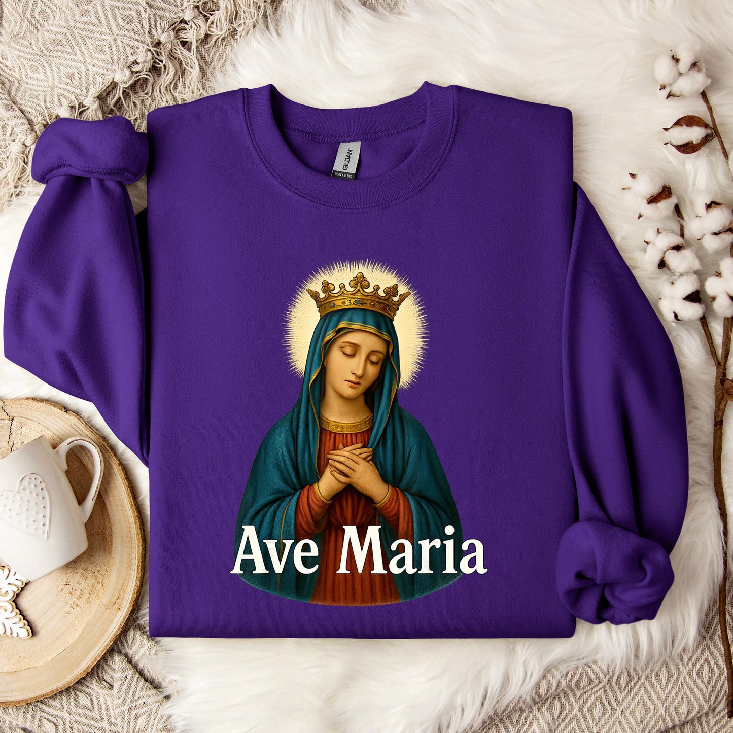 The Holy Virgin Mary 114 Sweatshirt