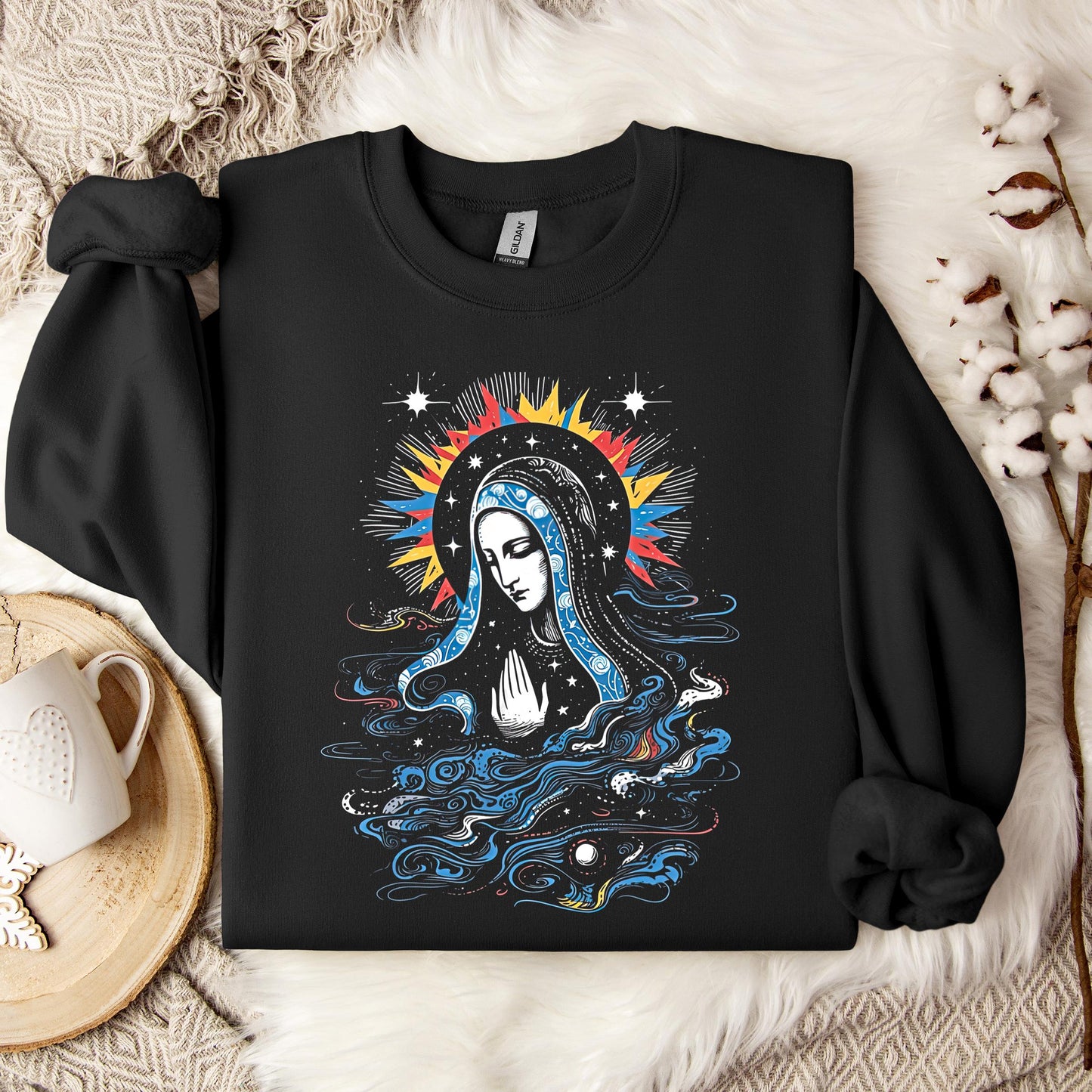 The Holy Virgin Mary 115 Sweatshirt