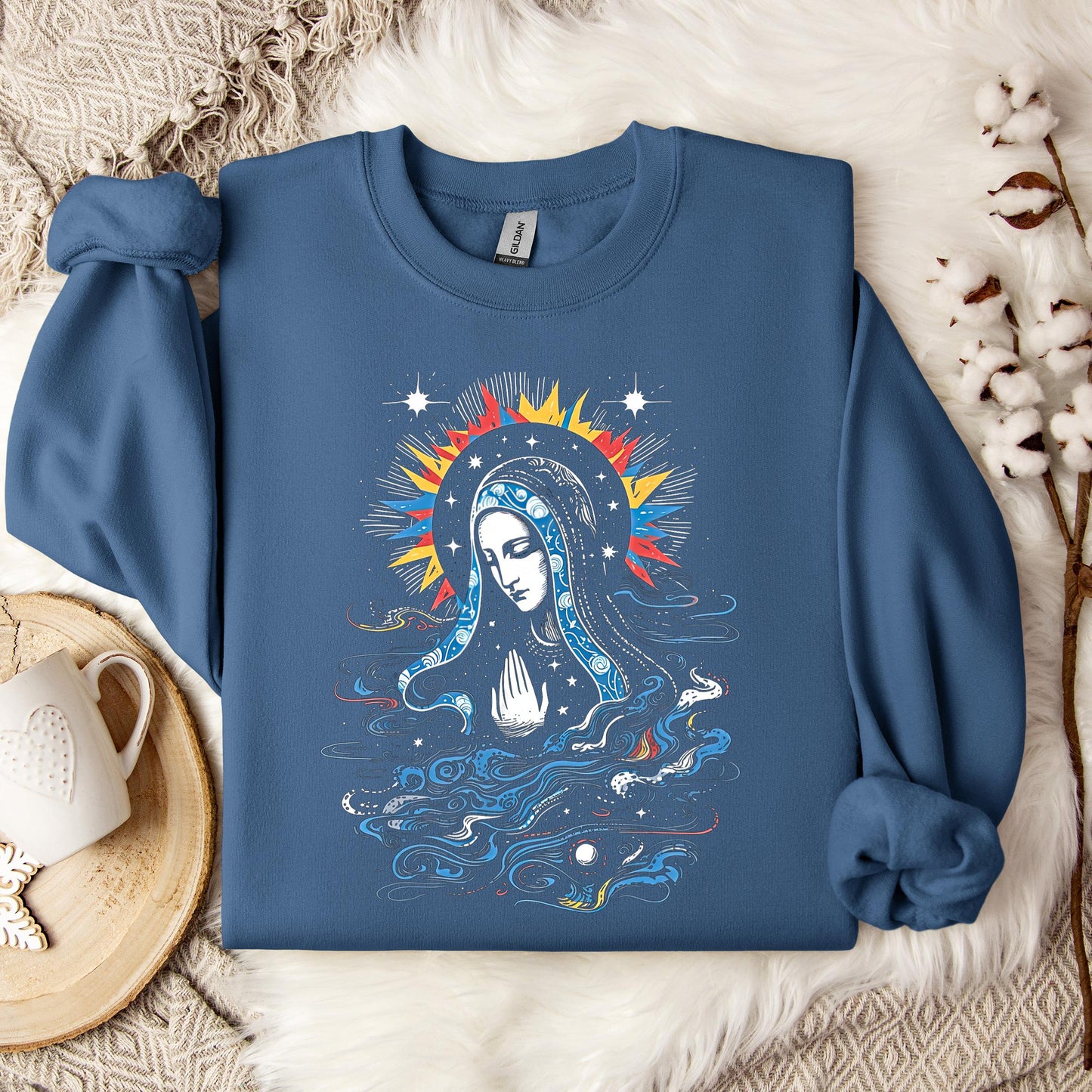 The Holy Virgin Mary 115 Sweatshirt