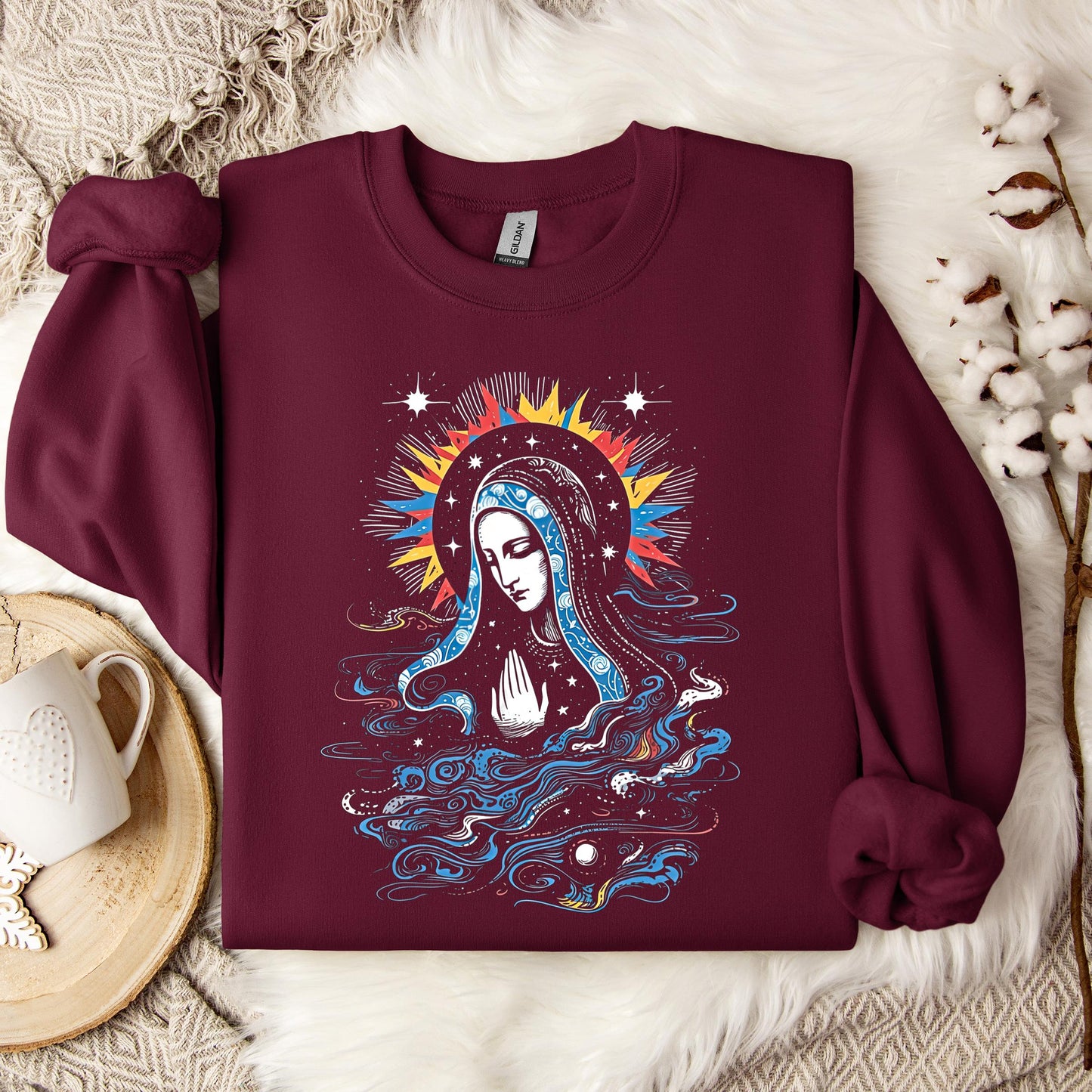 The Holy Virgin Mary 115 Sweatshirt