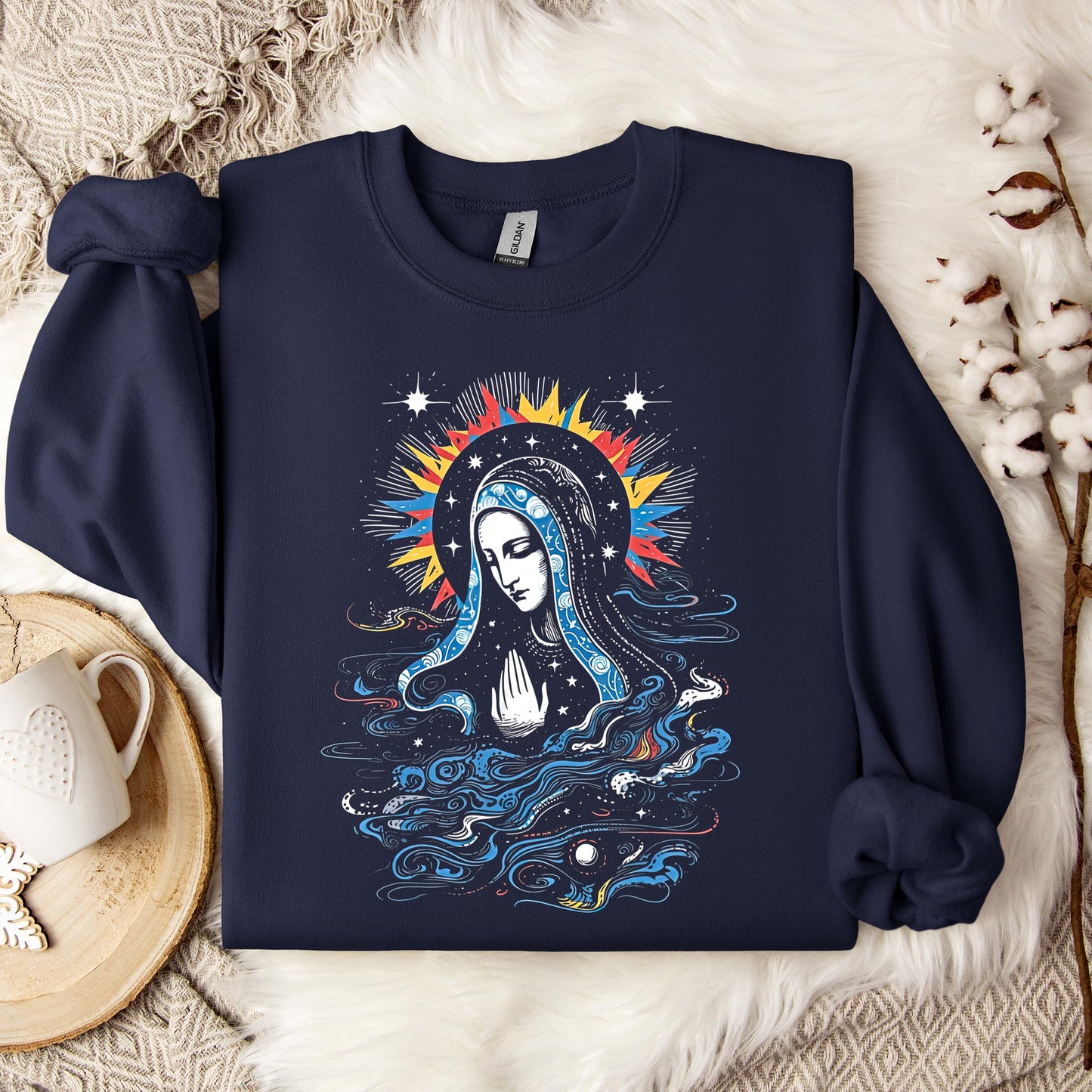 The Holy Virgin Mary 115 Sweatshirt