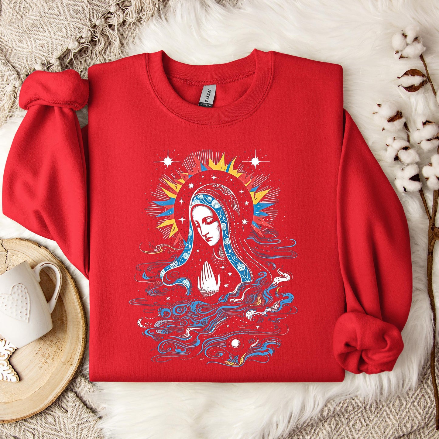 The Holy Virgin Mary 115 Sweatshirt