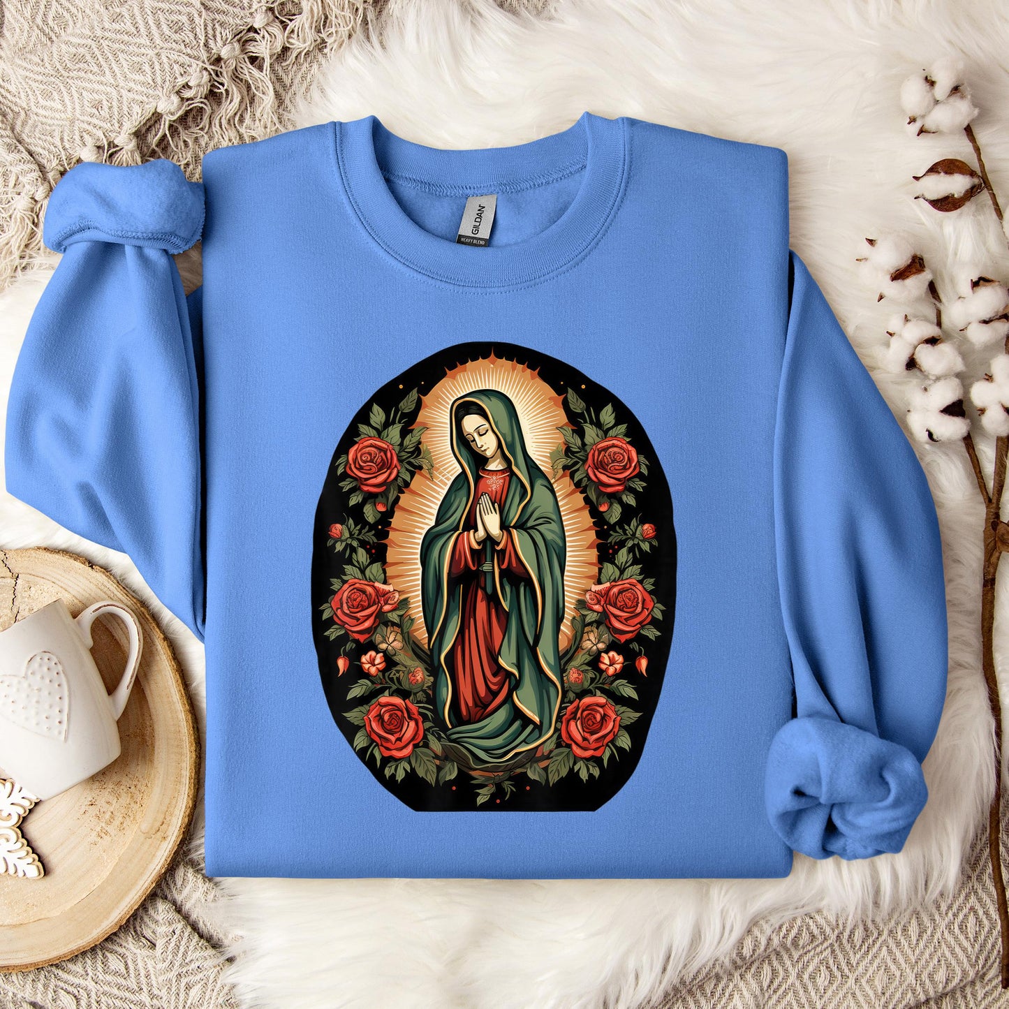 The Holy Virgin Mary 12 Sweatshirt