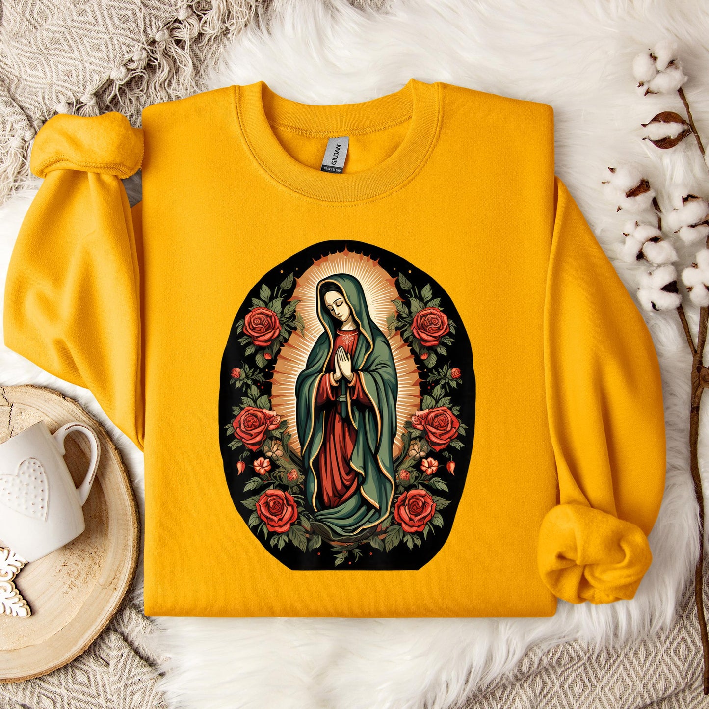 The Holy Virgin Mary 12 Sweatshirt
