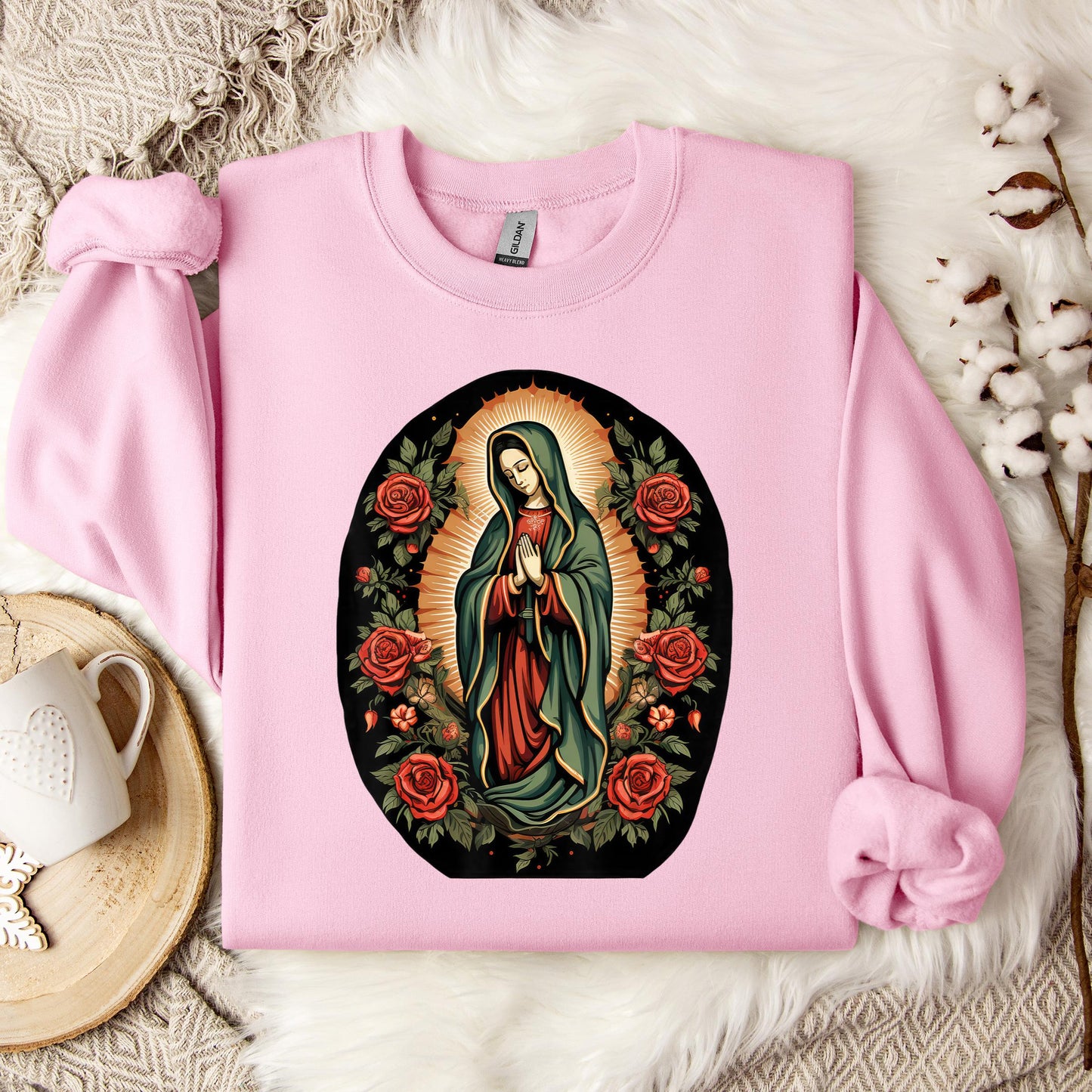 The Holy Virgin Mary 12 Sweatshirt