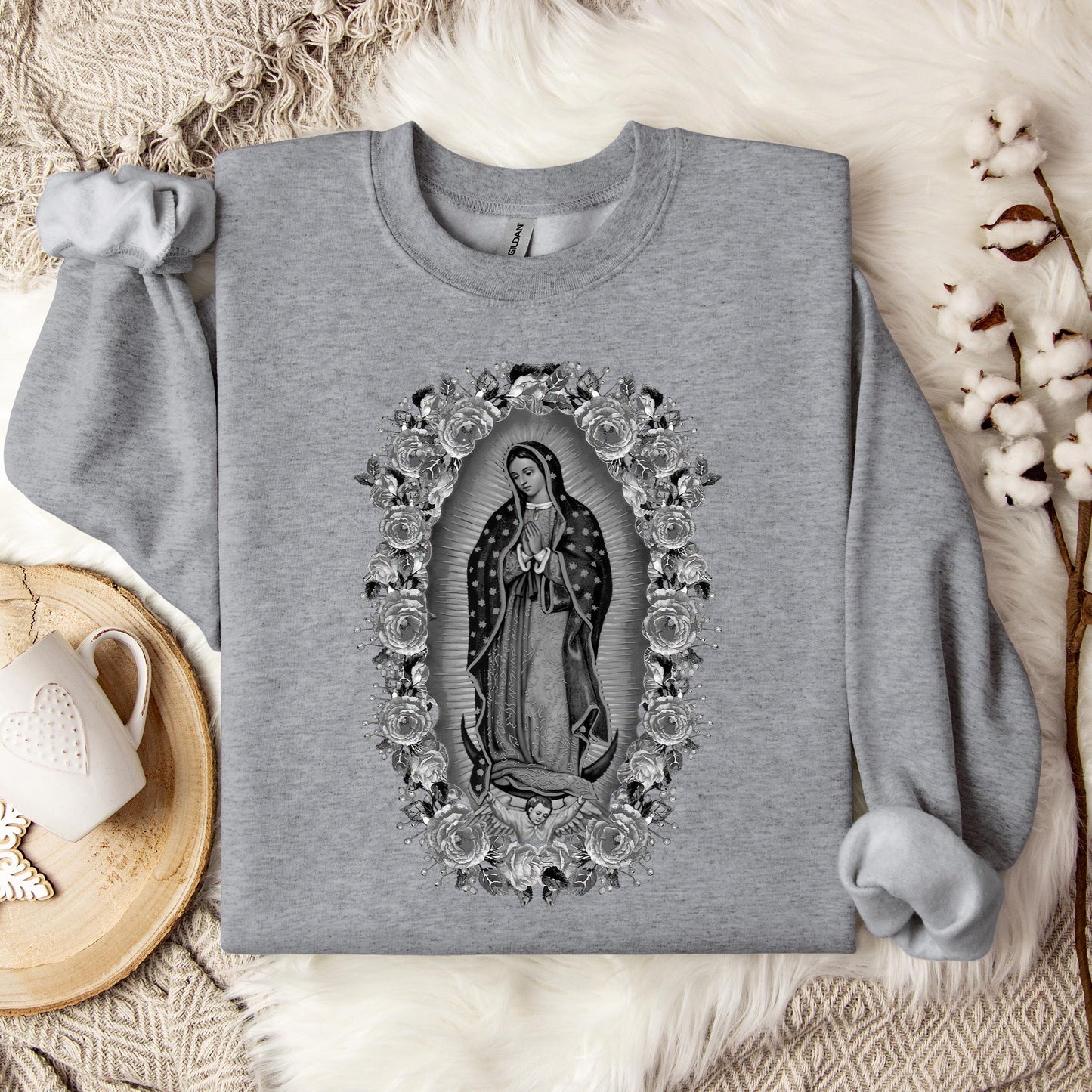 The Holy Virgin Mary 13 Sweatshirt