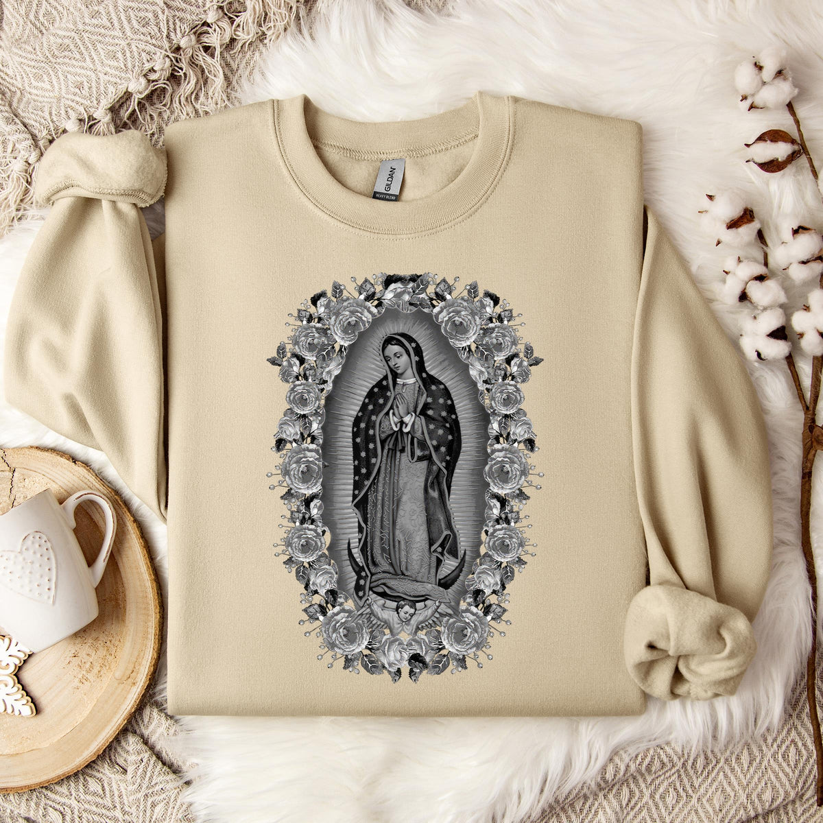 The Holy Virgin Mary 13 Sweatshirt