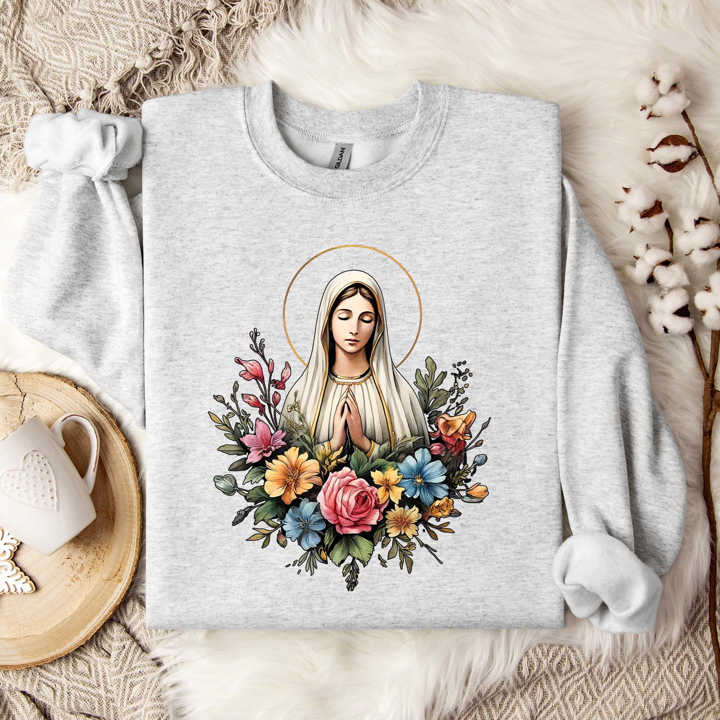 The Holy Virgin Mary 14 Sweatshirt