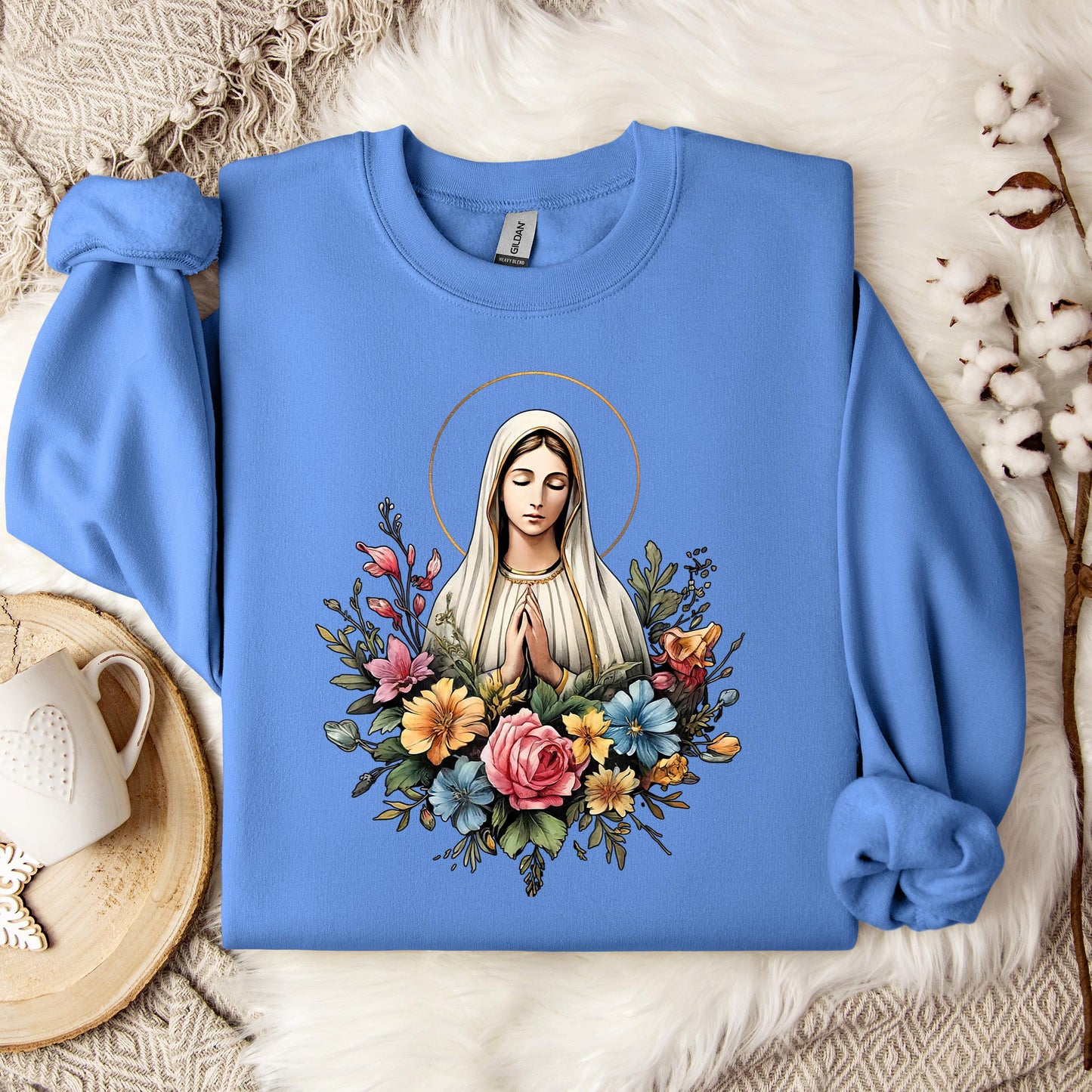 The Holy Virgin Mary 14 Sweatshirt