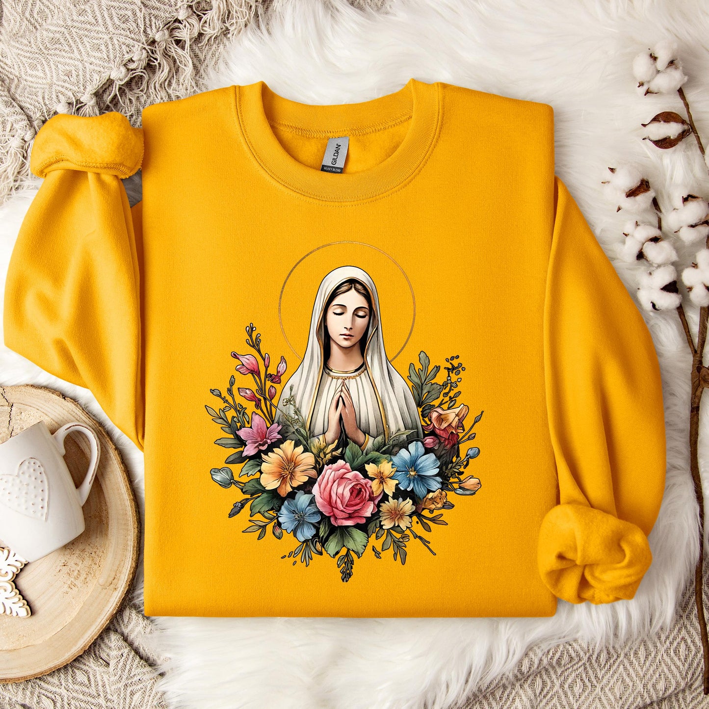 The Holy Virgin Mary 14 Sweatshirt