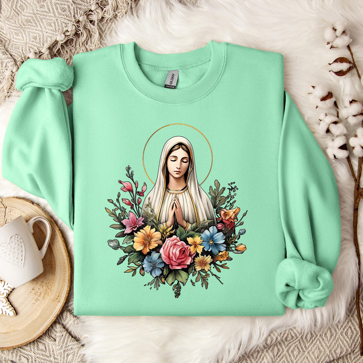 The Holy Virgin Mary 14 Sweatshirt
