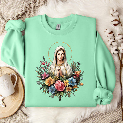 The Holy Virgin Mary 14 Sweatshirt