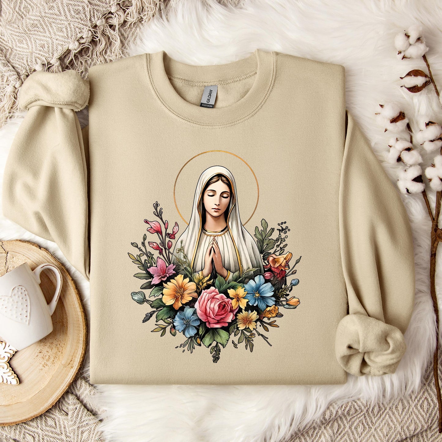 The Holy Virgin Mary 14 Sweatshirt